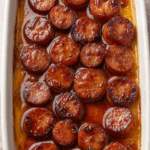 Candied Kielbasa (Baked in the Oven)