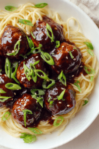 Sweet And Tangy Asian Meatballs