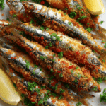 Italian Crusted Sardines