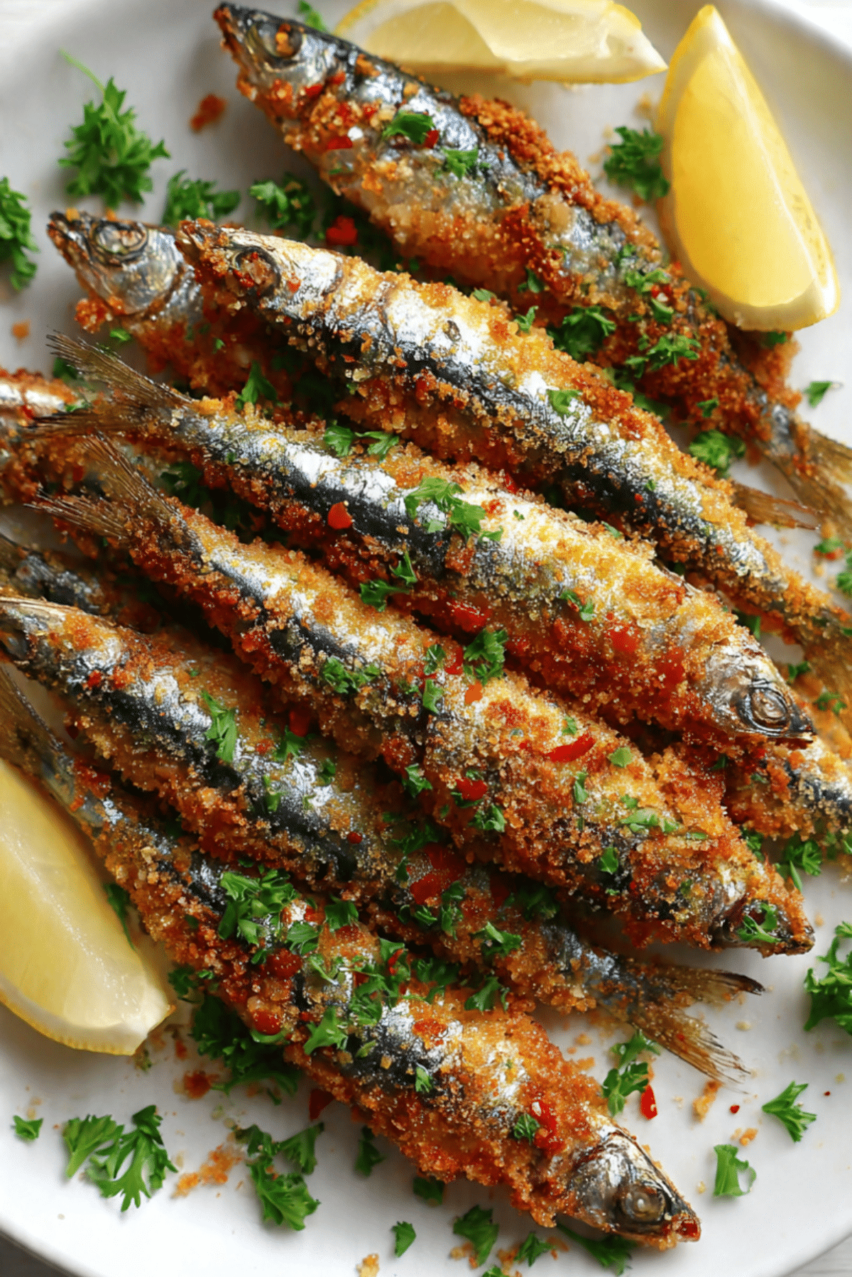 Italian Crusted Sardines