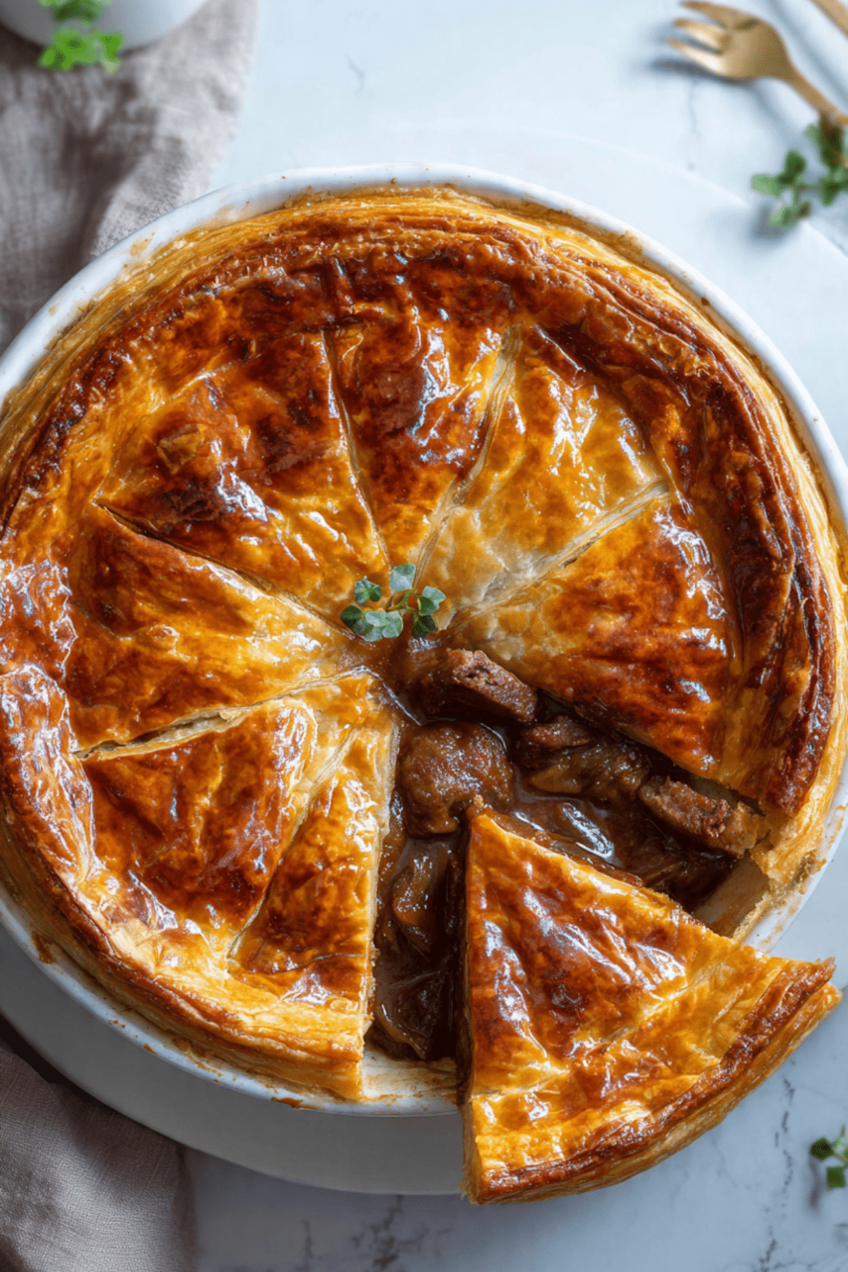 Hairy Bikers Cumberland Sausage Pie