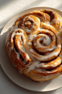 Delish Giant Cinnamon Roll Cake