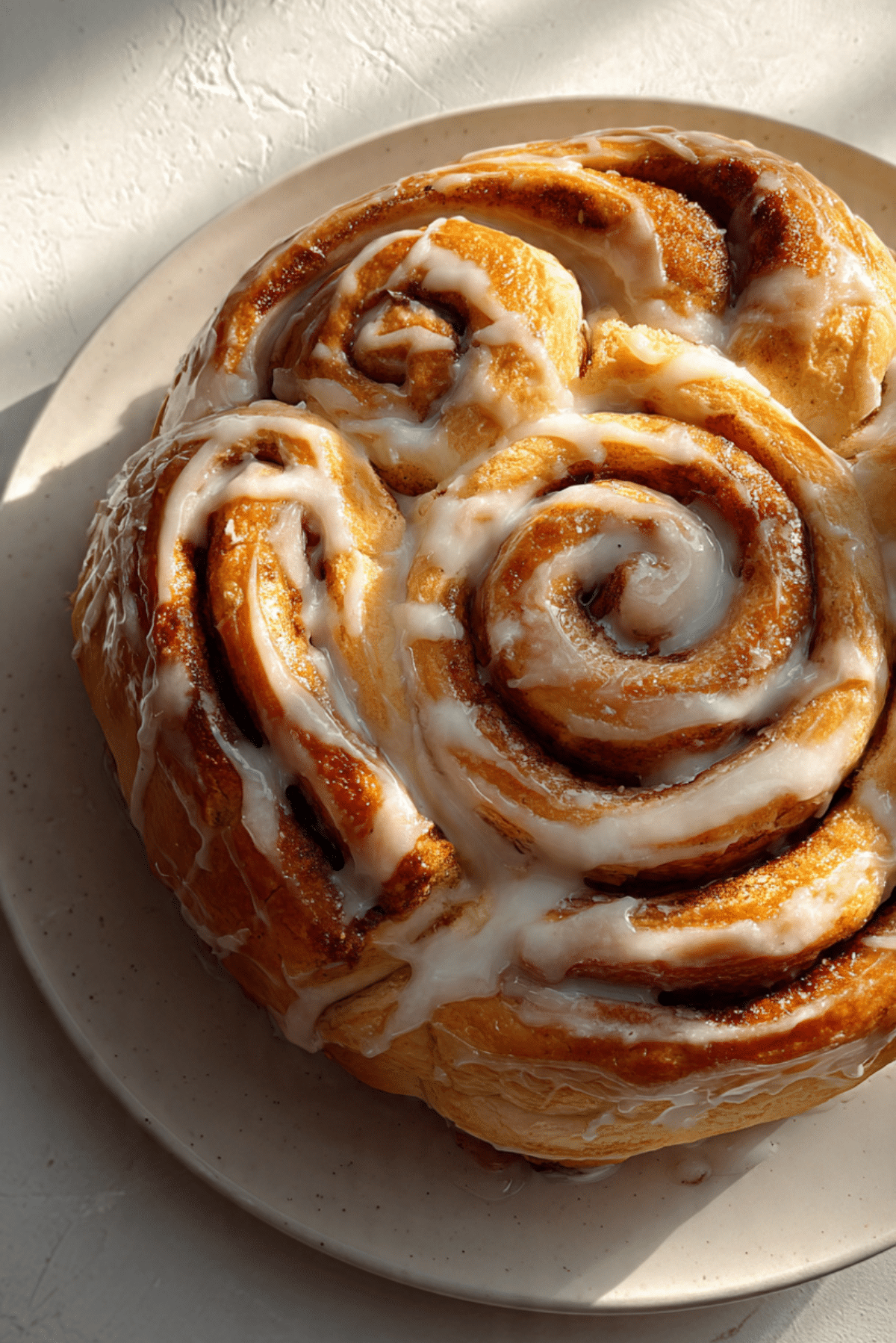 Delish Giant Cinnamon Roll Cake