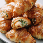 Garlic Croissant Jalapeño Poppers