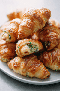 Garlic Croissant Jalapeño Poppers