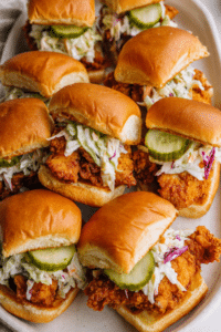 Crispy Chicken Sliders