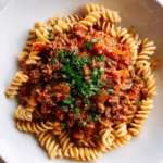 Monday Night Meat Sauce For Pasta