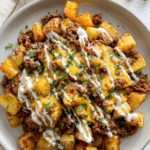 Cheeseburger Loaded Potatoes Recipe