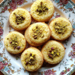 Pistachio & Meyer Lemon Cheesecake Cookies