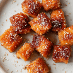 Crunchy Miso Salmon Bites