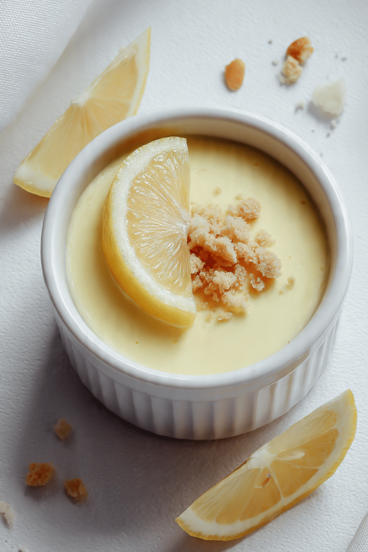 2 Ingredient High Protein Lemon Meringue Pie