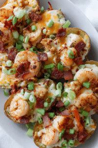 Creamy Creole Loaded Potatoes