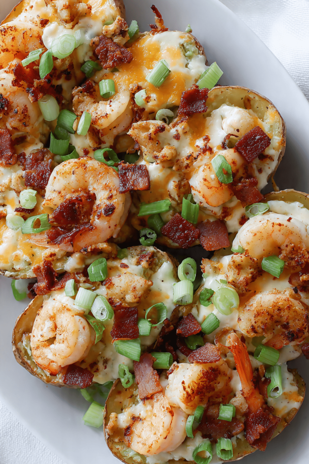 Creamy Creole Loaded Potatoes
