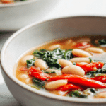 White Bean and Roasted Pepper Soup