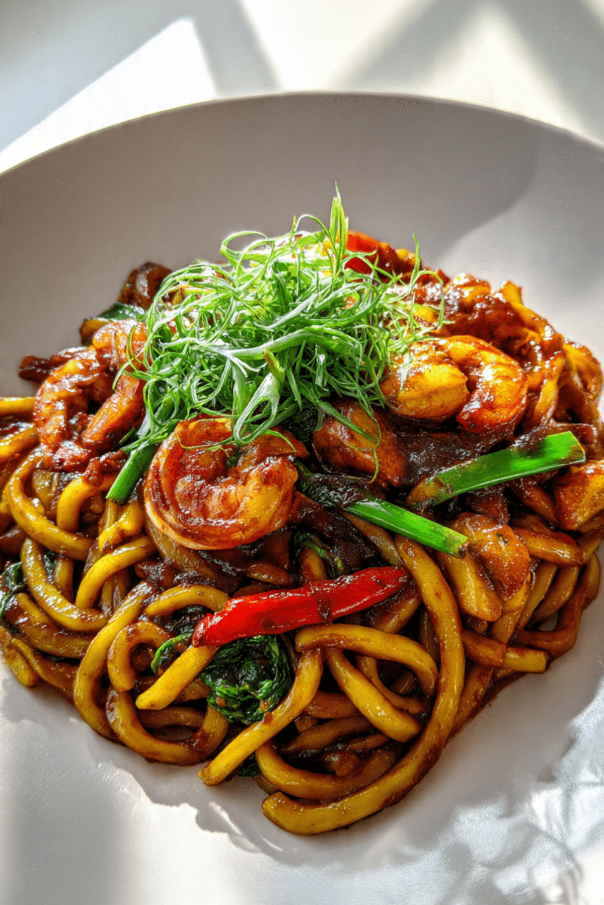 Malaysian-inspired Hokkien Mee