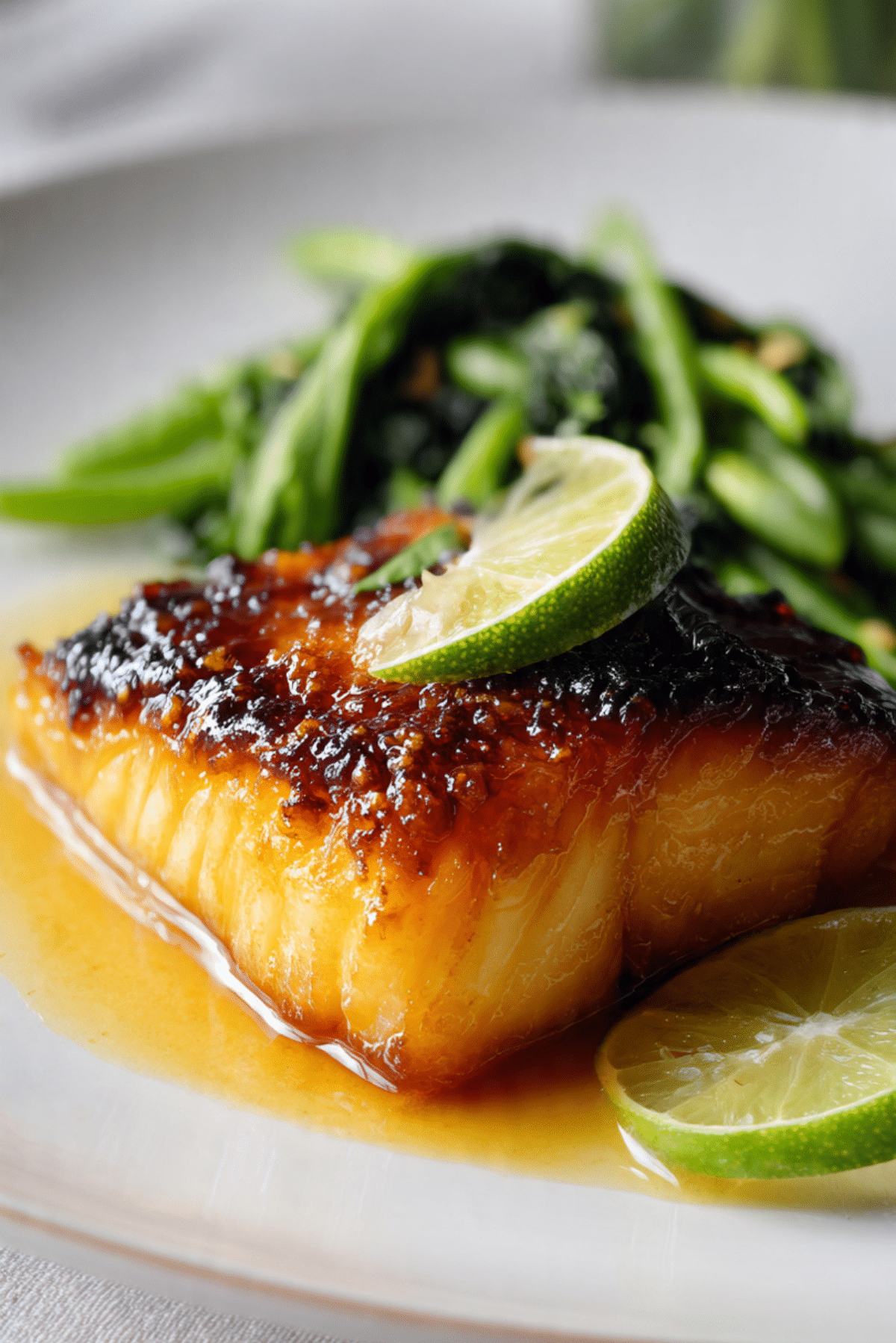 Miso-baked black cod