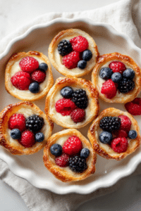 Fruit & Cream Cheese Breakfast Pastries