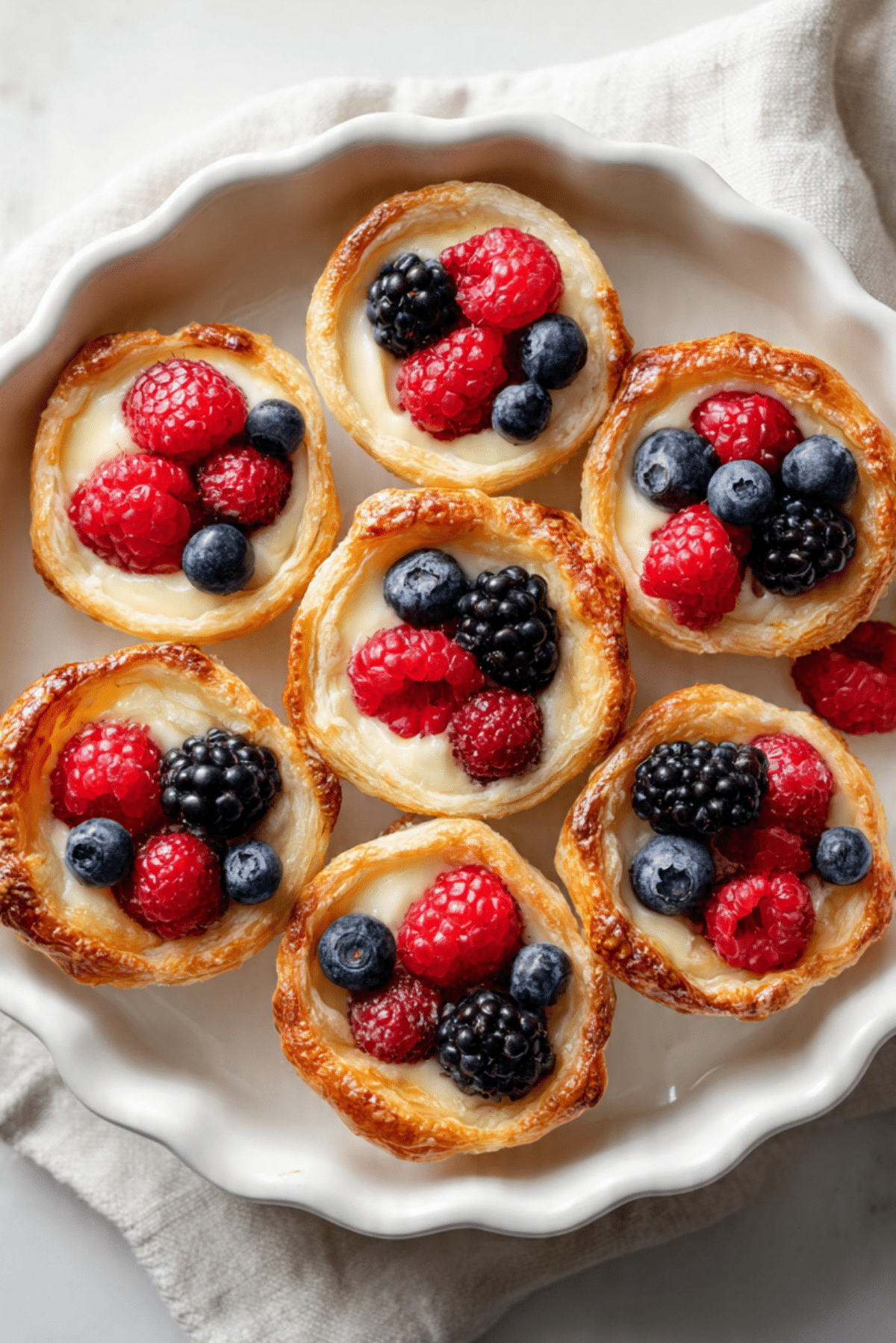 Fruit & Cream Cheese Breakfast Pastries