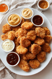 Saucy Nugget Platter with Heluva Good