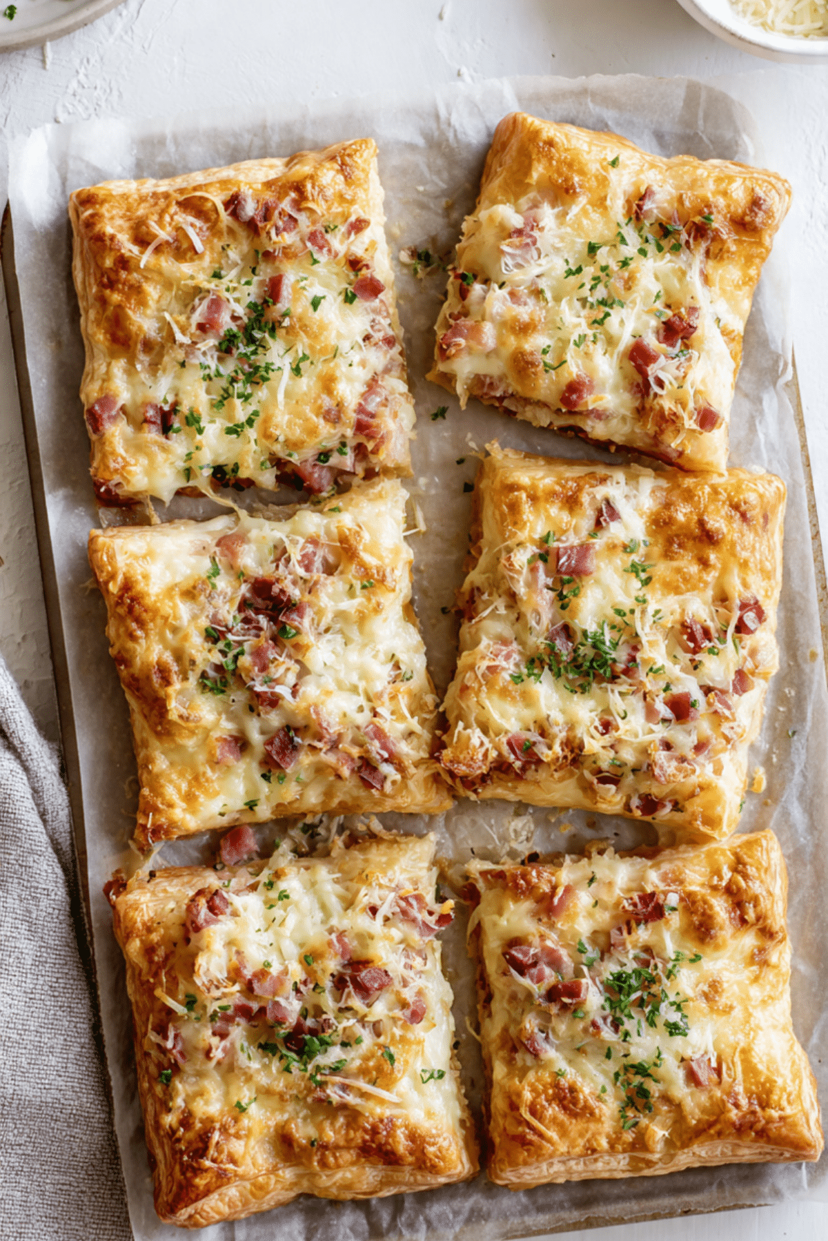 Reuben Puff Pastry Squares