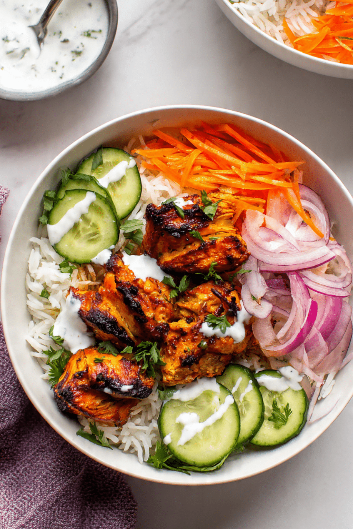Tandoori Chicken Bowls