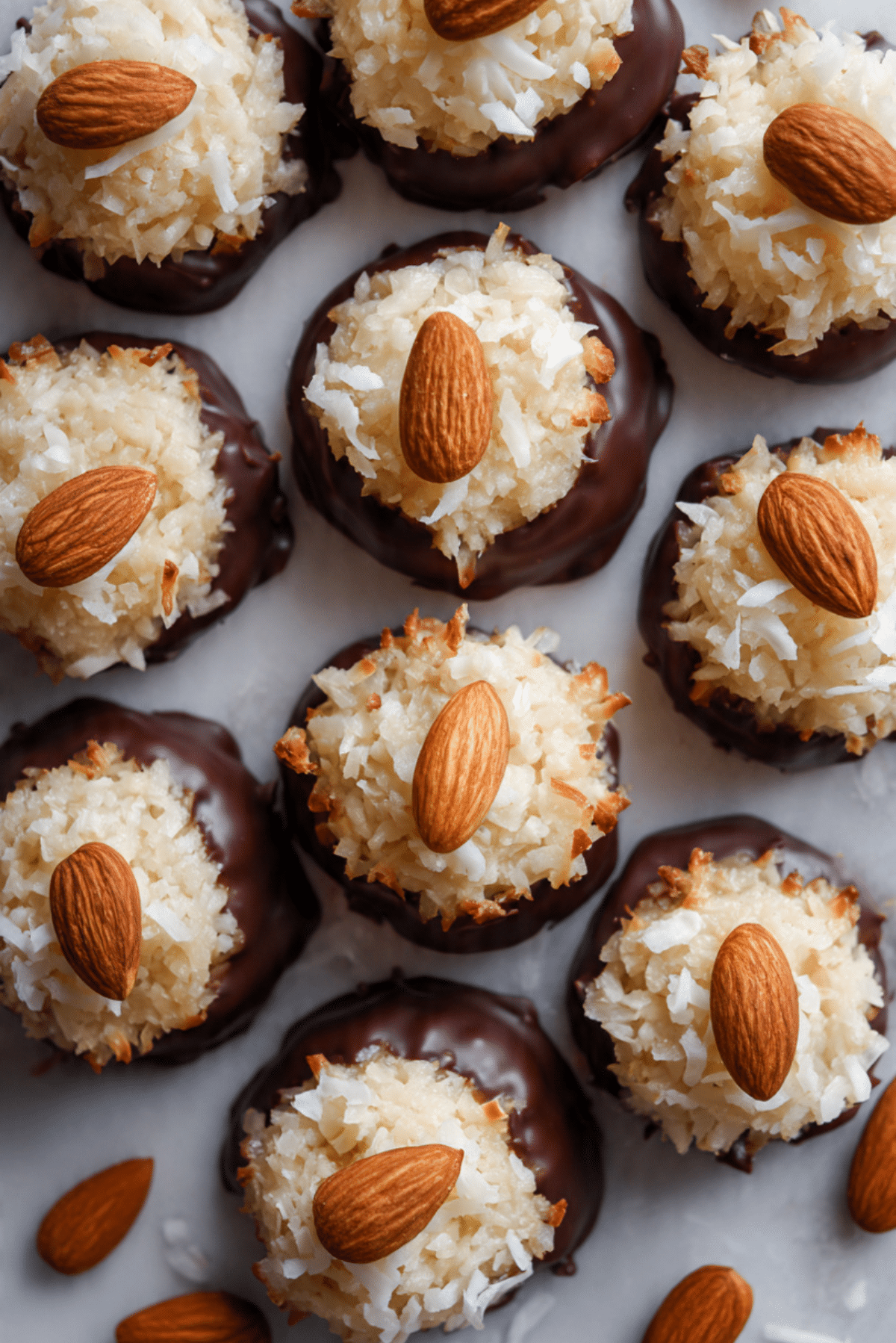 Almond Joy Inspired Coconut Cookie