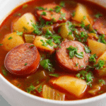 Cajun Andouille Potato Soup