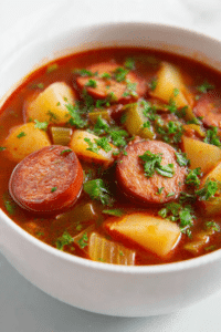 Cajun Andouille Potato Soup