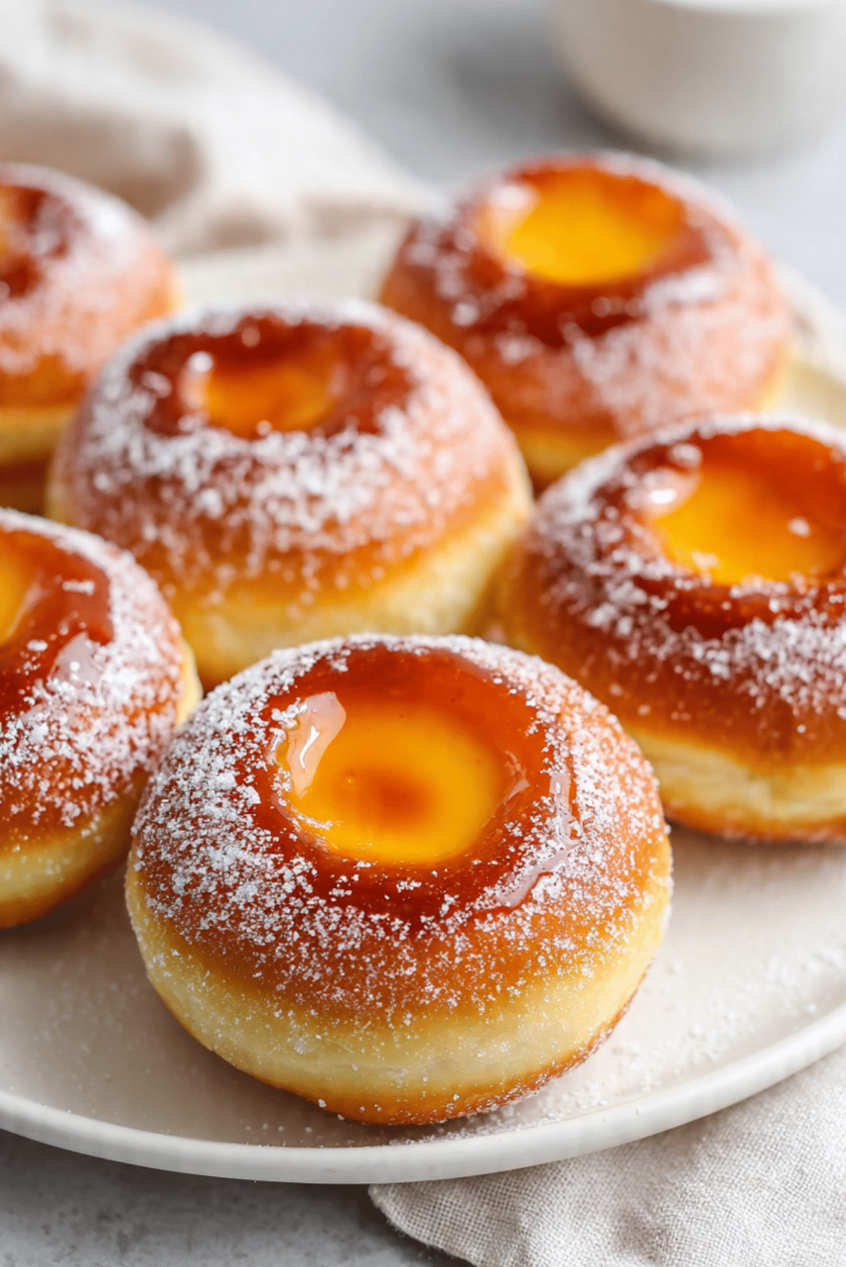 Leche Flan Doughnuts
