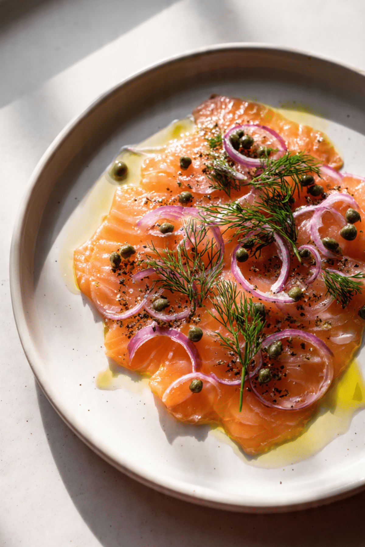Salmon Crudo