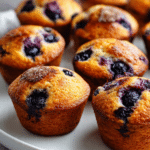 Homemade Blueberry Protein Muffins