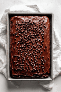 Chocolate Chip Sheet Cake