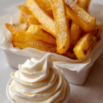 Yuzu Lemon Meringue "Fries"