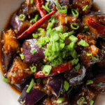 Eggplant with Garlic Sauce