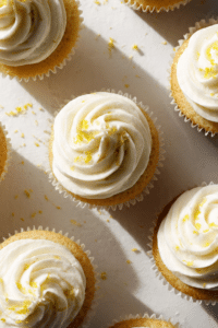 The Best Moist Lemon Cupcakes Recipe