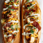 Chicken Chorizo Baguette
