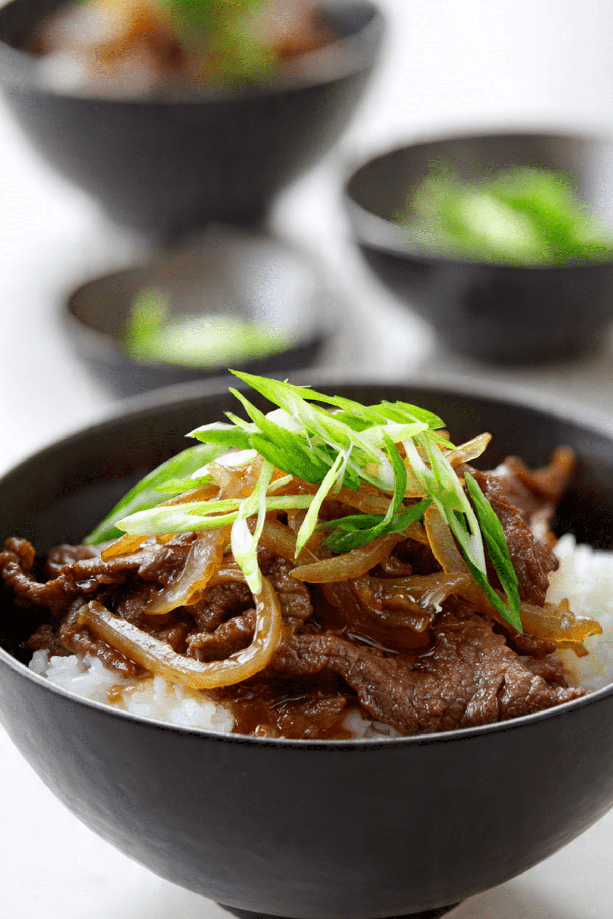 Gyudon (japanese Beef & Rice Bowls)