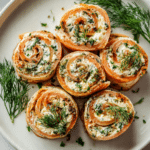 Stuffed Salmon Pinwheels