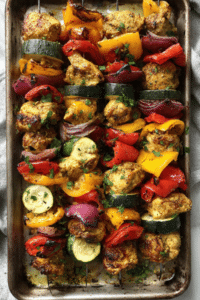 Sheet Pan Kebabs