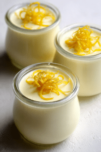 Lemon Possets