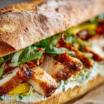 Chicken Chorizo Baguette