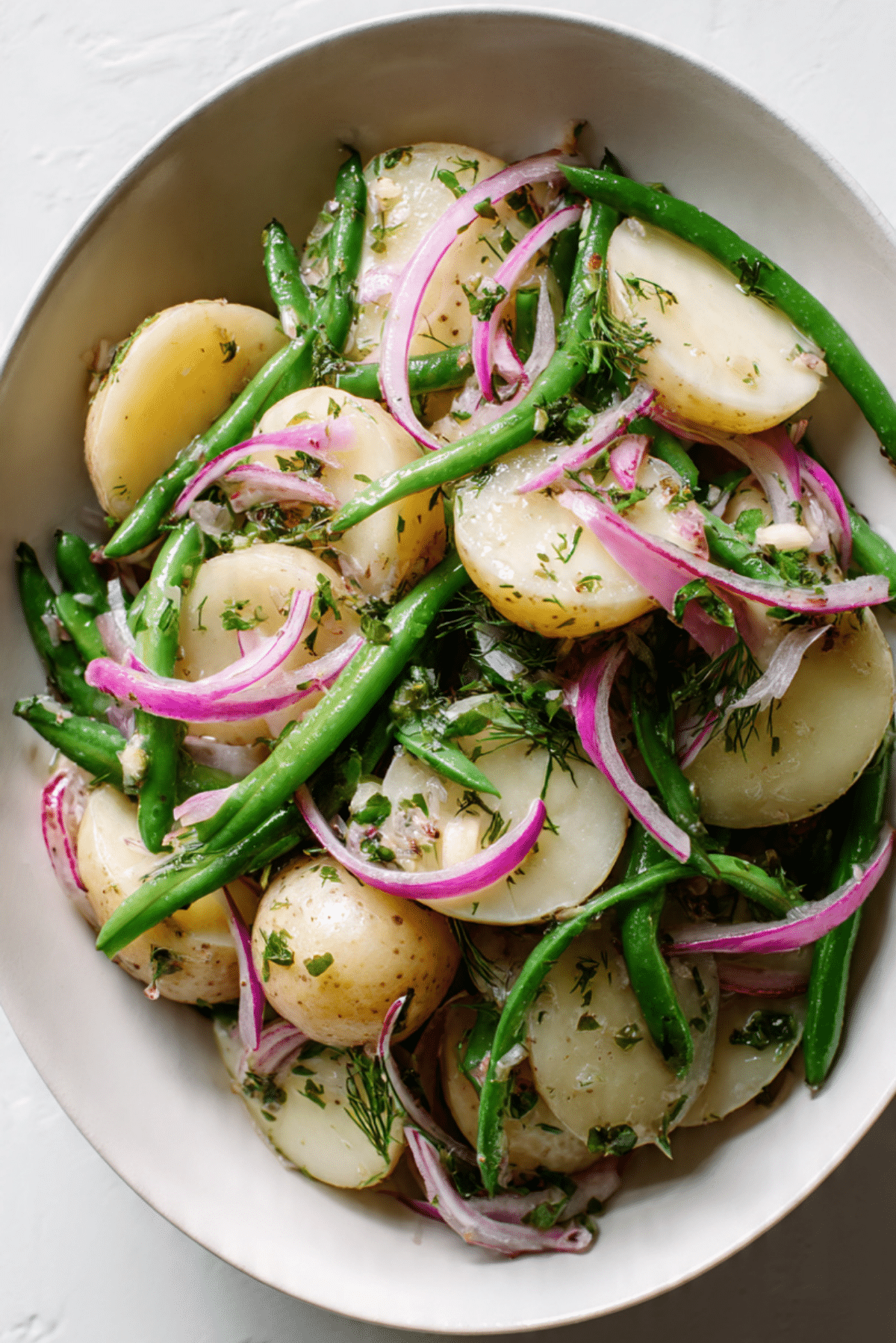 potato & green bean salad