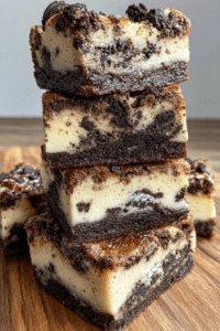 Oreo Cheesecake Brownies