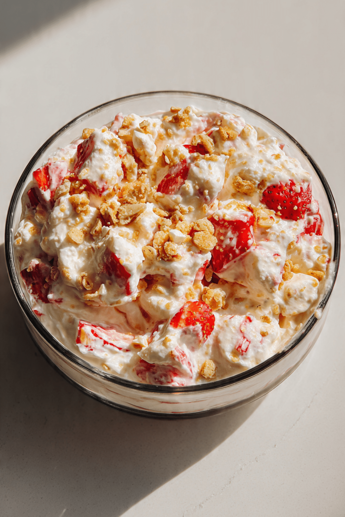 Strawberry Pretzel Fluff