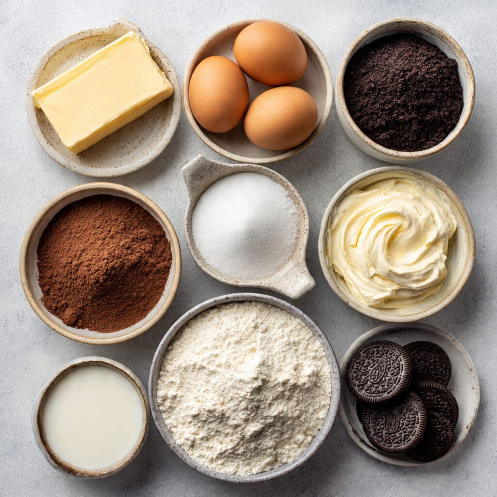 Oreo Cheesecake Brownies