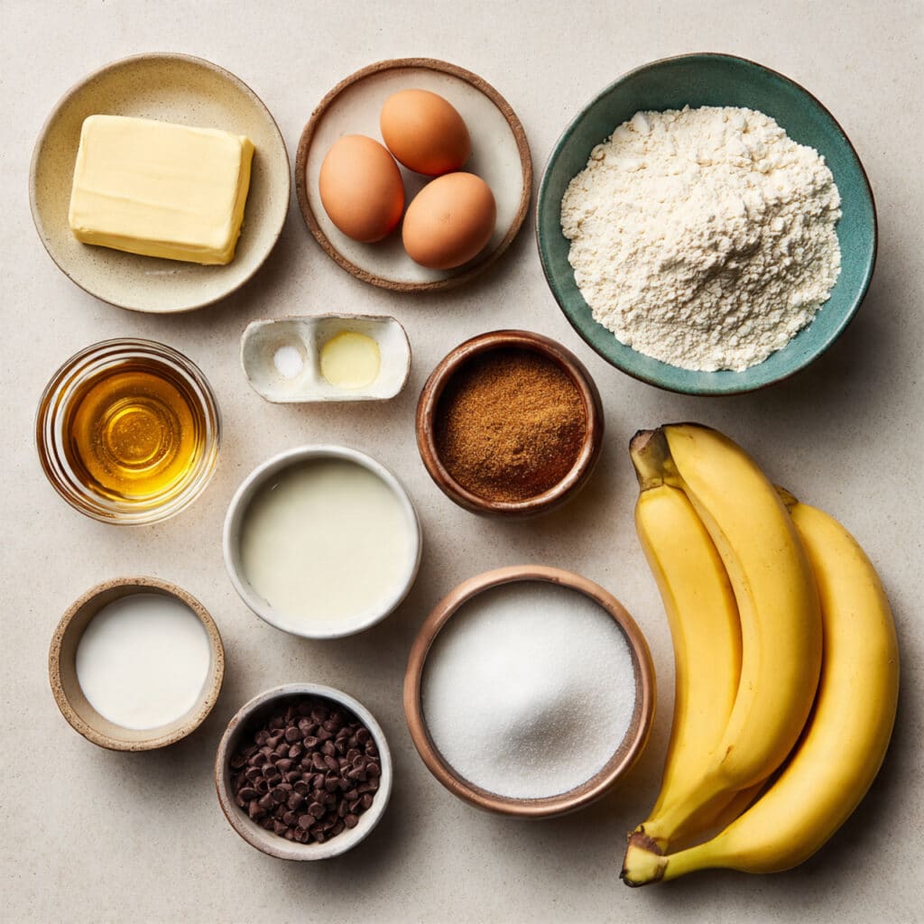  chocolate chip banana bread 