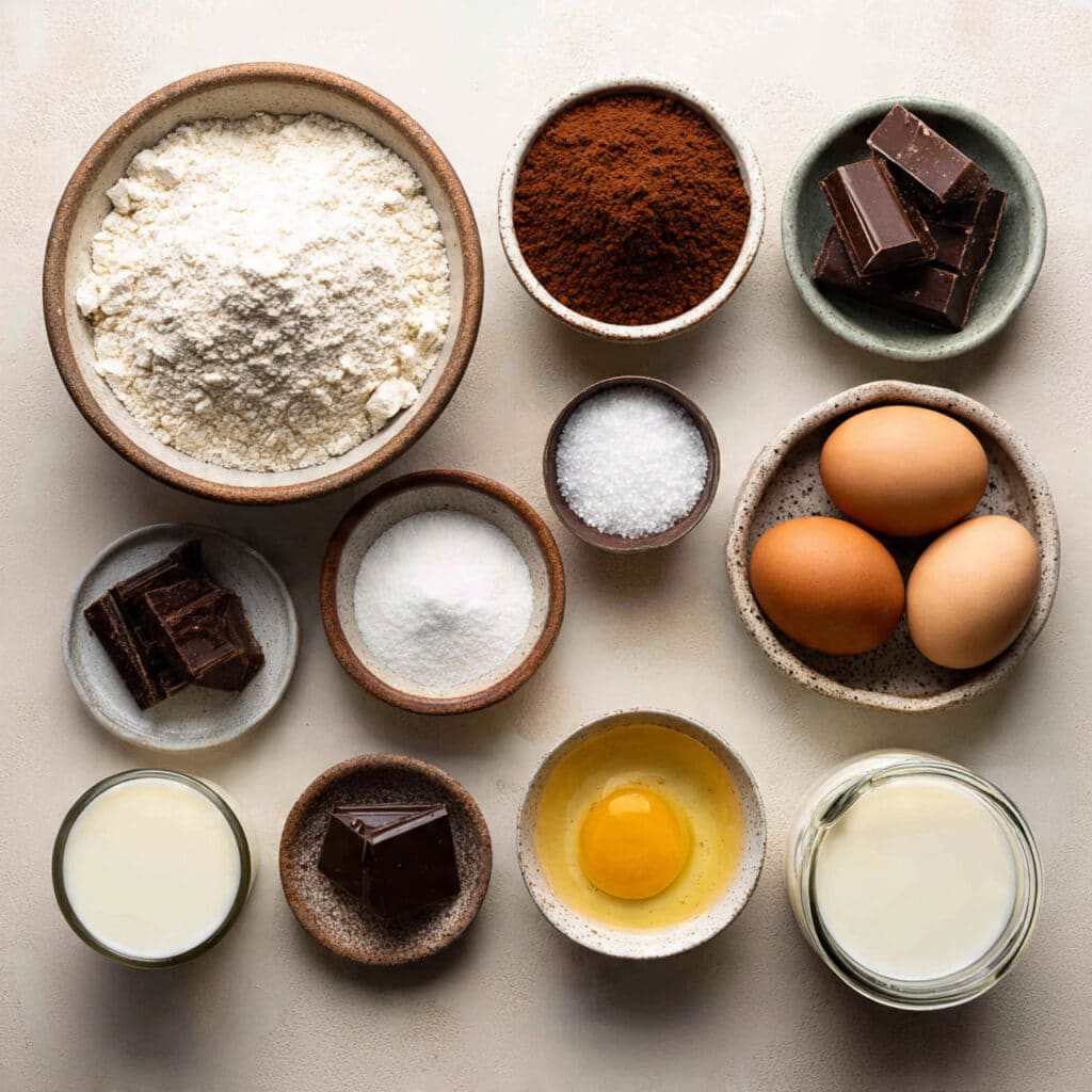 Mini Chocolate Cakes