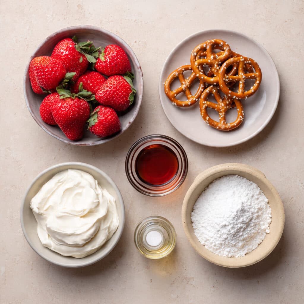 Strawberry Pretzel Fluff