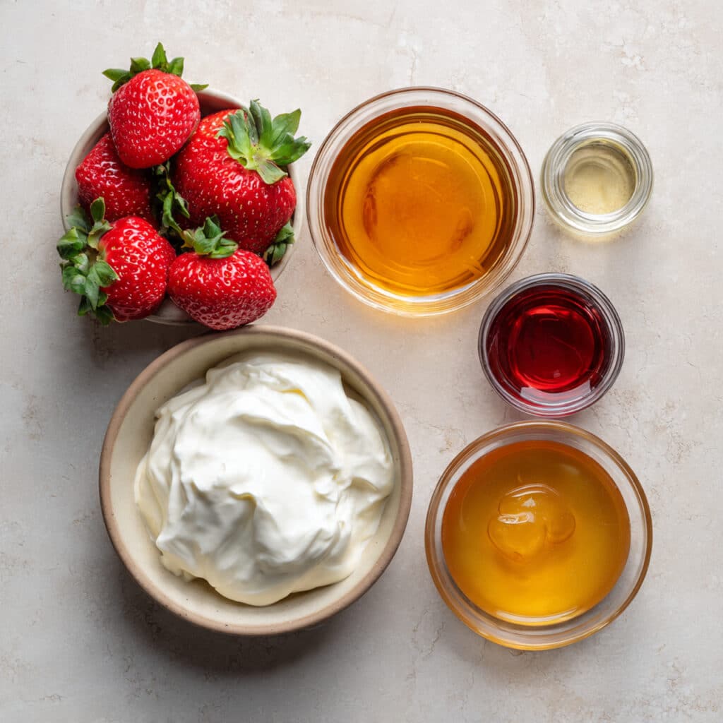 Easy Strawberry Yogurt Bites
